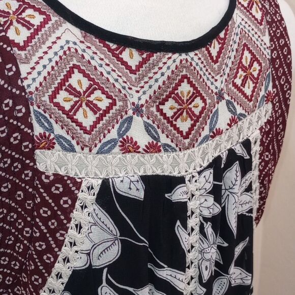 Anthropologie Floreat Grasslands Midi Dress, Size 6 - Picture 11 of 16